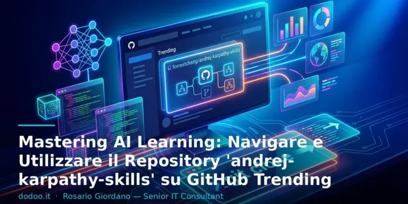 Mastering AI Learning: Navigare e Utilizzare il Repository ‘andrej-karpathy-skills’ su GitHub Trending