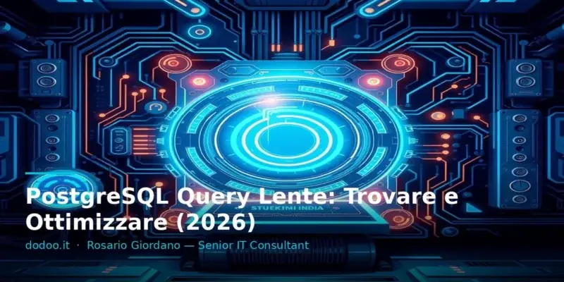 PostgreSQL Query Lente: Trovare e Ottimizzare (2026)