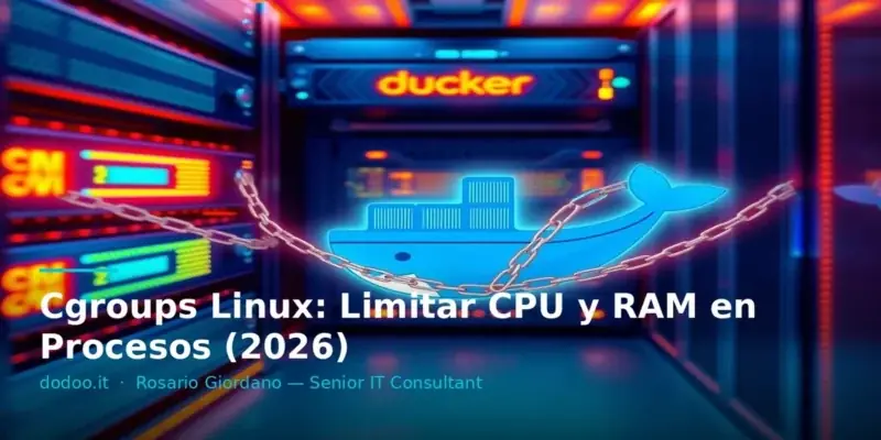 Cgroups Linux: Limitar CPU y RAM en Procesos (2026)