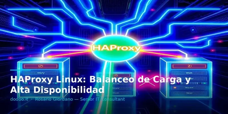 HAProxy Linux: Balanceo de Carga y Alta Disponibilidad