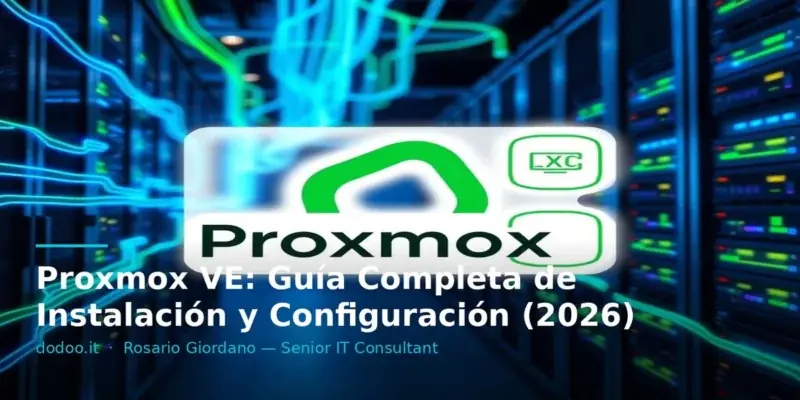 Proxmox VE: Guía Completa de Instalación y Configuración (2026)