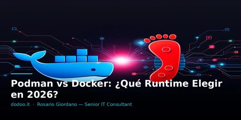 Podman vs Docker: ¿Qué Runtime Elegir en 2026?