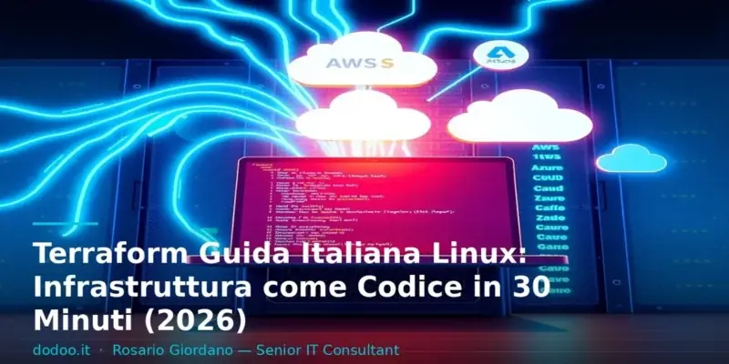 Terraform Guida Italiana Linux: Infrastruttura come Codice in 30 Minuti (2026)