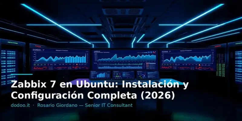 Zabbix 7 en Ubuntu: Instalación y Configuración Completa (2026)