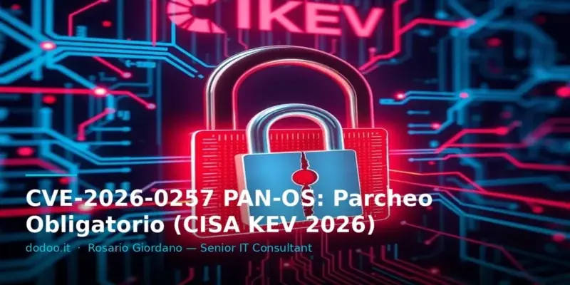 CVE-2026-0257 PAN-OS: Parcheo Obligatorio (CISA KEV 2026)