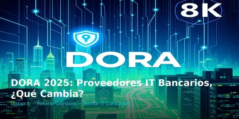 DORA 2025: Proveedores IT Bancarios, ¿Qué Cambia?