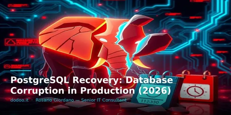 PostgreSQL Recovery: Database Corruption in Production (2026)