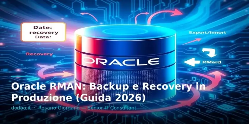 Oracle RMAN: Backup e Recovery in Produzione (Guida 2026)