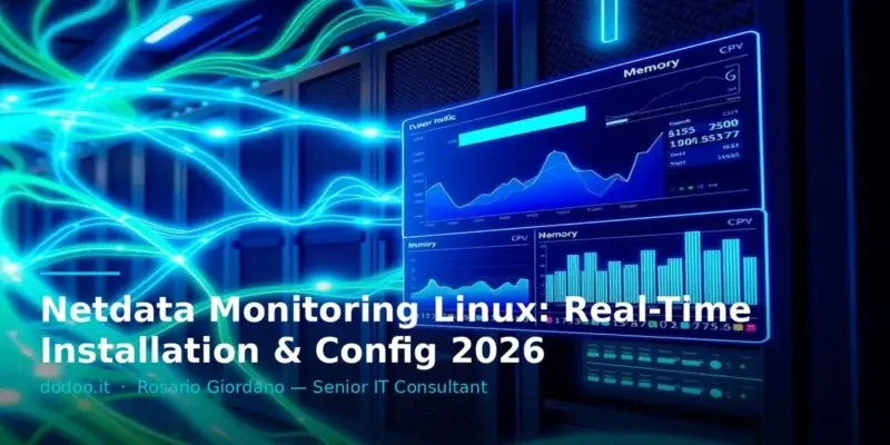 Netdata Monitoring Linux: Real-Time Installation & Config 2026