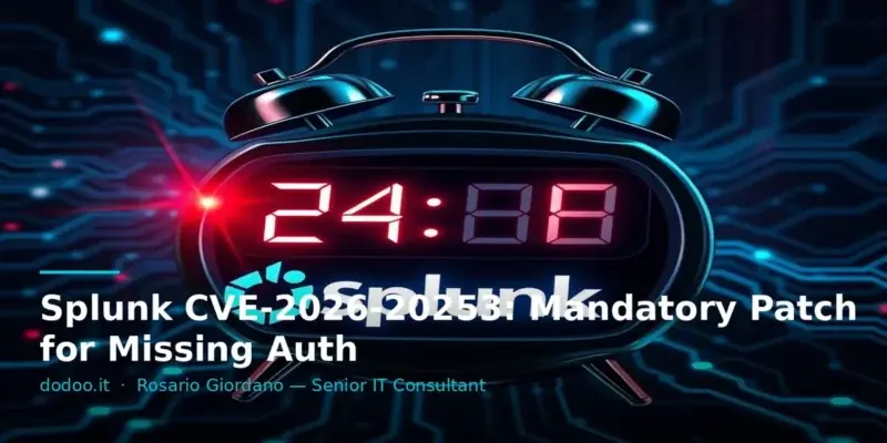 Splunk CVE-2026-20253: Mandatory Patch for Missing Auth