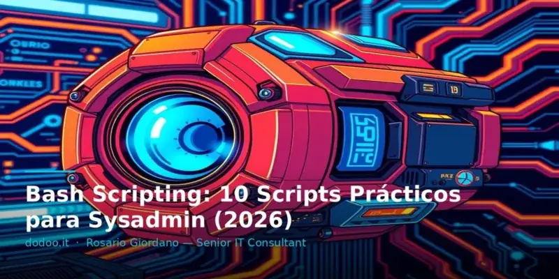 Bash Scripting: 10 Scripts Prácticos para Sysadmin (2026)