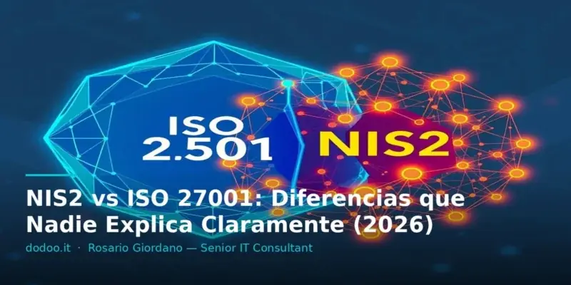 NIS2 vs ISO 27001: Diferencias que Nadie Explica Claramente (2026)