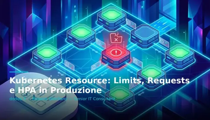 Kubernetes Resource: Limits, Requests e HPA in Produzione