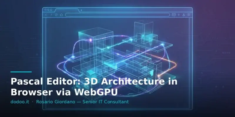 Pascal Editor: 3D Architecture in Browser via WebGPU