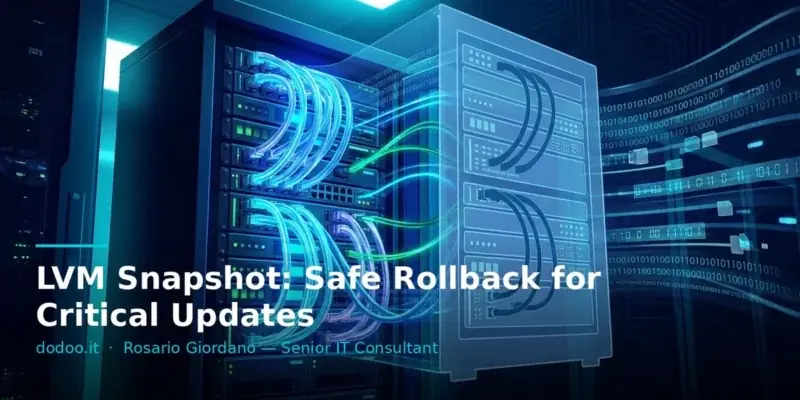 LVM Snapshot: Safe Rollback for Critical Updates