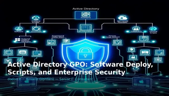 Active Directory GPO: Software Deploy, Scripts, and Enterprise Security