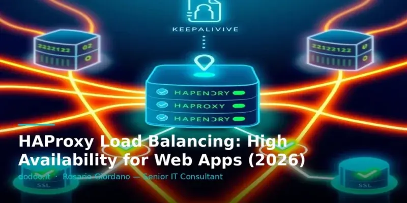 HAProxy Load Balancing: High Availability for Web Apps (2026)