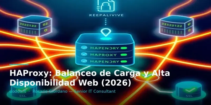 HAProxy: Balanceo de Carga y Alta Disponibilidad Web (2026)