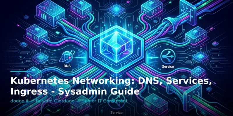 Kubernetes Networking: DNS, Services, Ingress – Sysadmin Guide