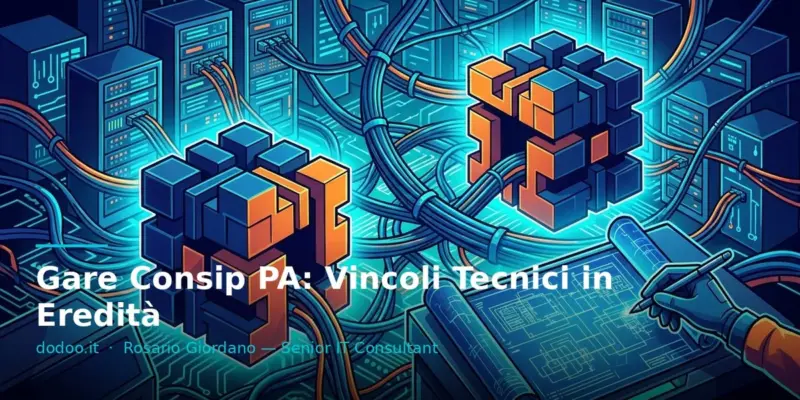 Gare Consip PA: Vincoli Tecnici in Eredità