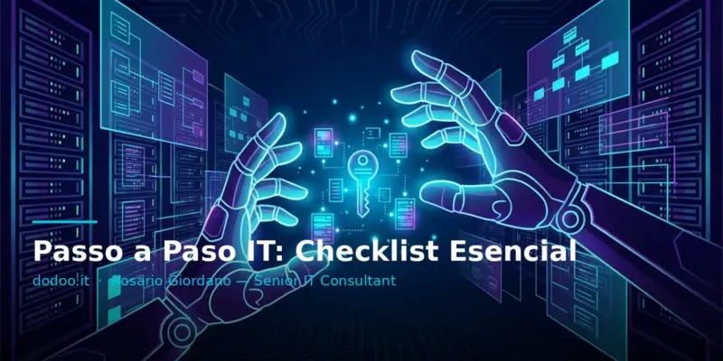 Passo a Paso IT: Checklist Esencial