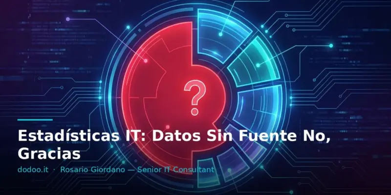 Estadísticas IT: Datos Sin Fuente No, Gracias