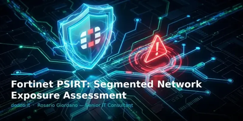 Fortinet PSIRT: Segmented Network Exposure Assessment