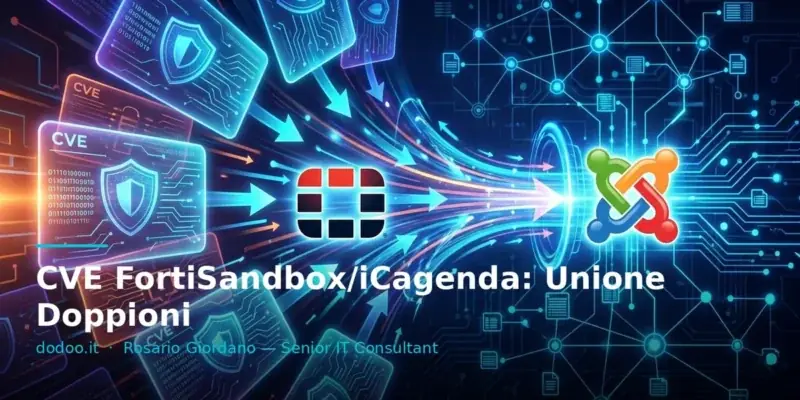 CVE FortiSandbox/iCagenda: Unione Doppioni
