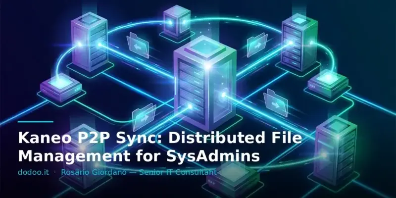 Kaneo P2P Sync: Distributed File Management for SysAdmins