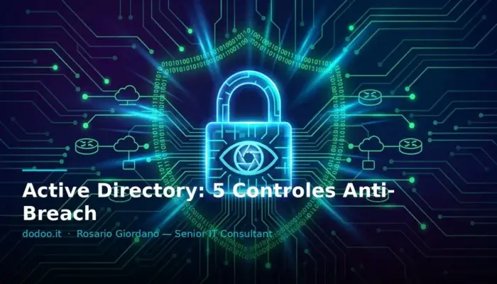 Active Directory: 5 Controles Anti-Breach