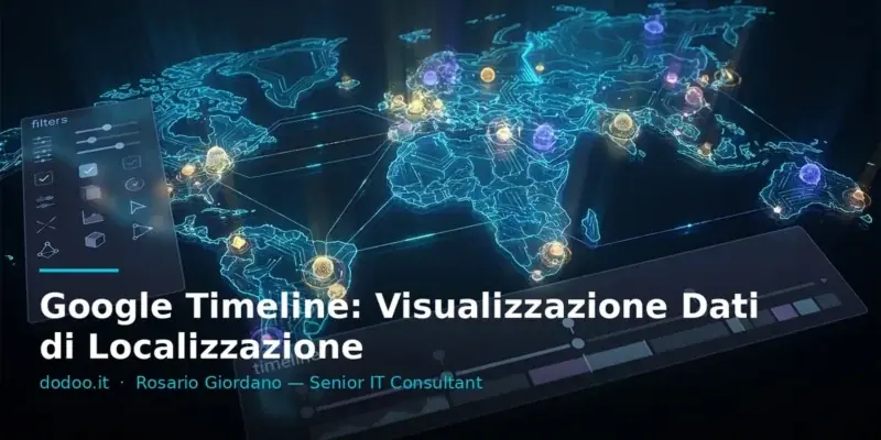Google Timeline: Visualizzazione Dati di Localizzazione