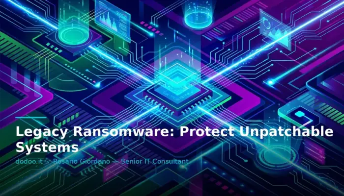 Legacy Ransomware: Protect Unpatchable Systems