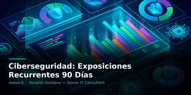 Ciberseguridad: Exposiciones Recurrentes 90 Días