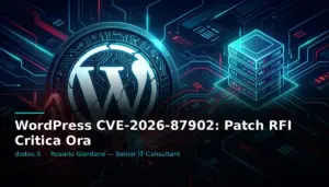 WordPress CVE-2026-87902: Patch RFI Critica Ora
