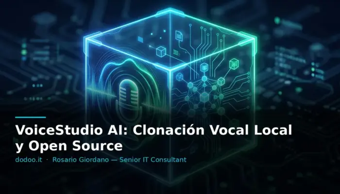 VoiceStudio AI: Clonación Vocal Local y Open Source