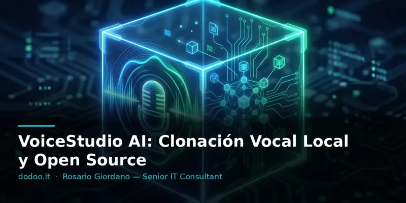 VoiceStudio AI: Clonación Vocal Local y Open Source