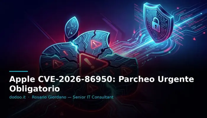 Apple CVE-2026-86950: Parcheo Urgente Obligatorio