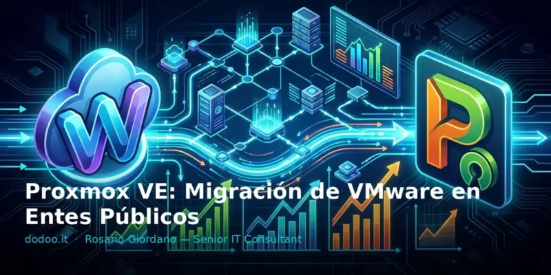 Proxmox VE: Migración de VMware en Entes Públicos