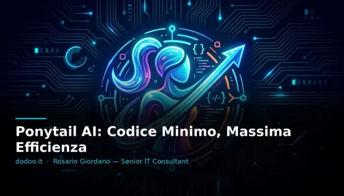 Ponytail AI: Codice Minimo, Massima Efficienza