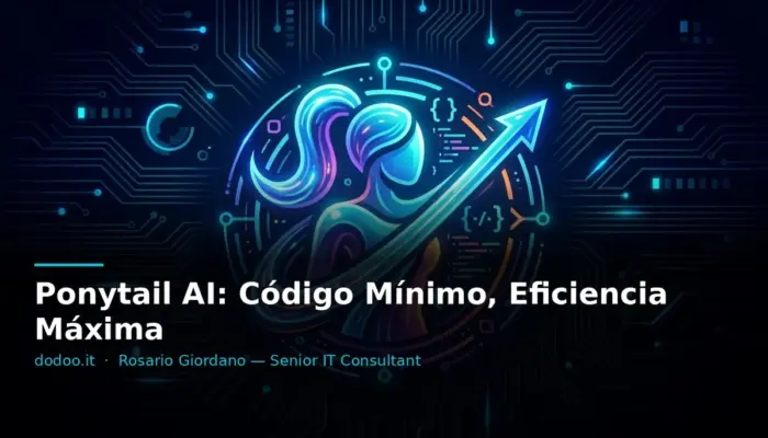 Ponytail AI: Código Mínimo, Eficiencia Máxima