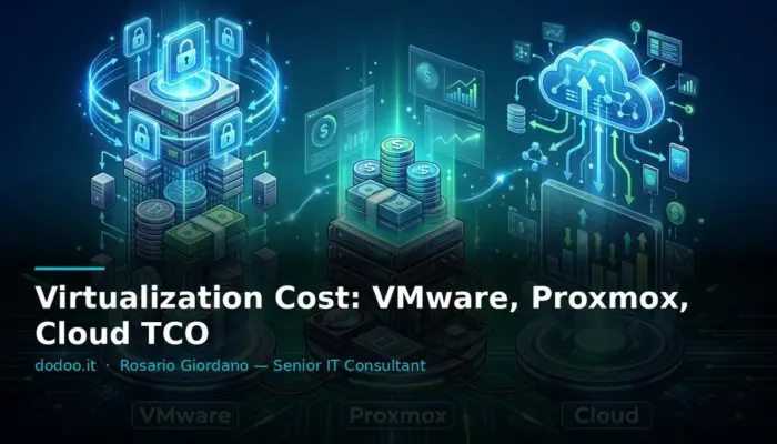 Virtualization Cost: VMware, Proxmox, Cloud TCO