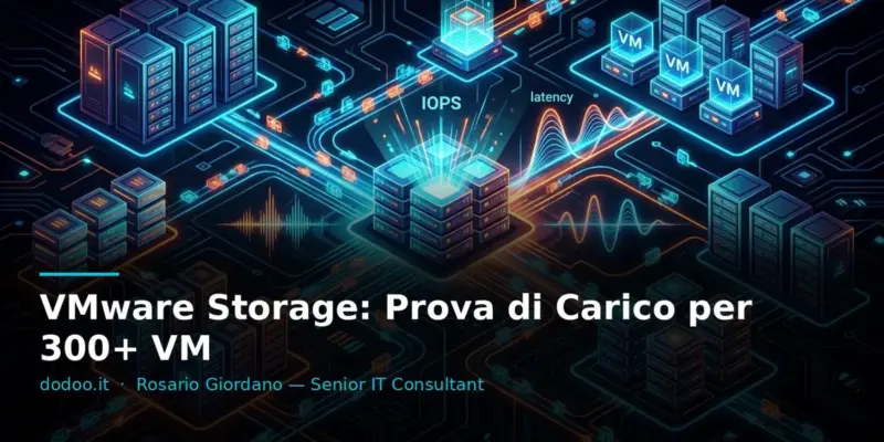 VMware Storage: Prova di Carico per 300+ VM