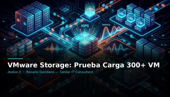 VMware Storage: Prueba Carga 300+ VM