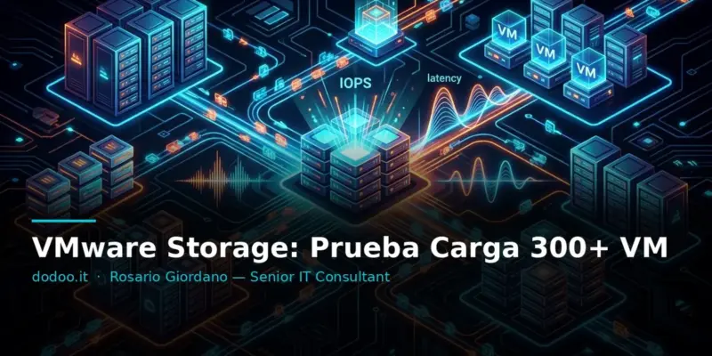 VMware Storage: Prueba Carga 300+ VM