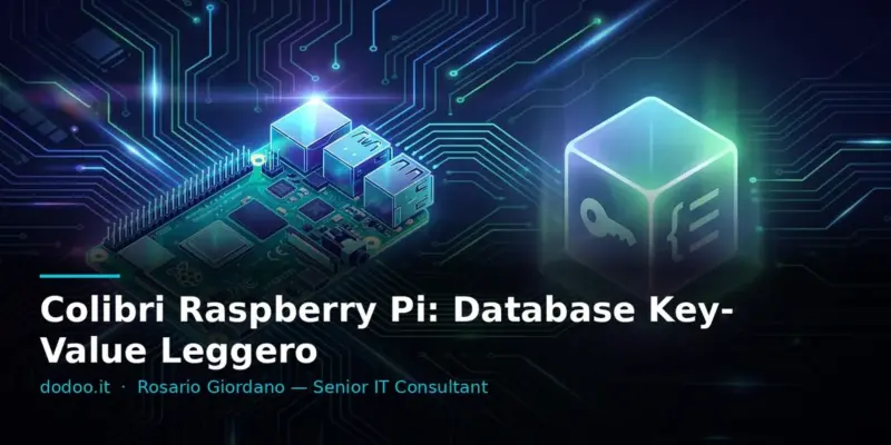 Colibri Raspberry Pi: Database Key-Value Leggero