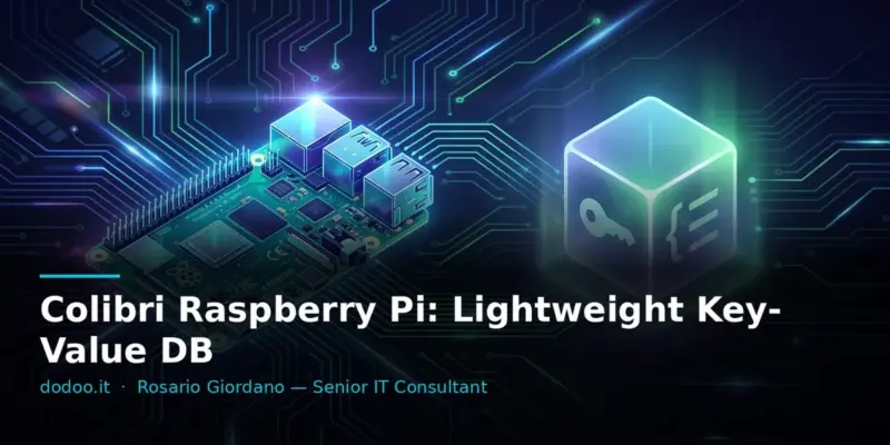 Colibri Raspberry Pi: Lightweight Key-Value DB