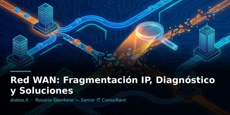 Red WAN: Fragmentación IP, Diagnóstico y Soluciones
