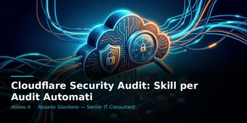 Cloudflare Security Audit: Skill per Audit Automati
