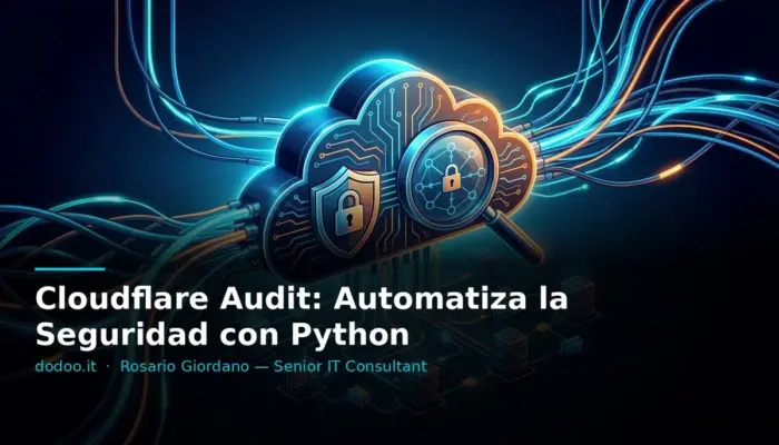 Cloudflare Audit: Automatiza la Seguridad con Python