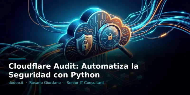 Cloudflare Audit: Automatiza la Seguridad con Python